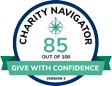 Charity Navigator Encompass Takeaway 85 out of 100 Logo